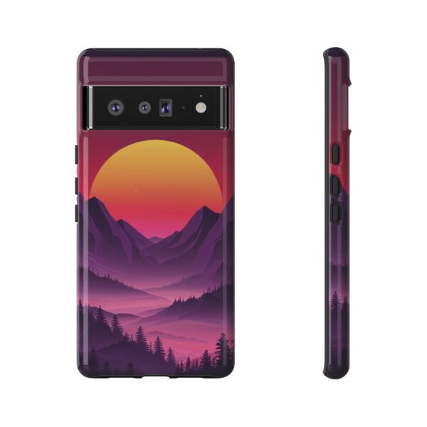 Mountain Sunset Phone Case - Tough Cases for Nature Lovers