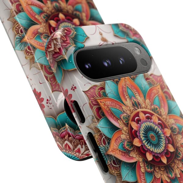 Mandala Phone Case, Colorful Floral Design, Bohemian Style, Tough Cases, Gift for Her