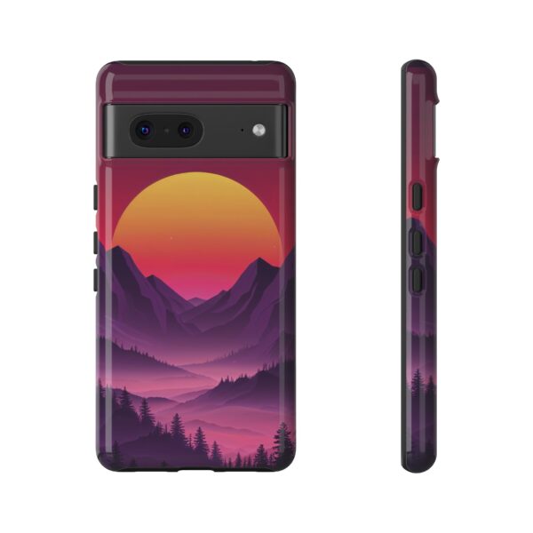 Mountain Sunset Phone Case - Tough Cases for Nature Lovers