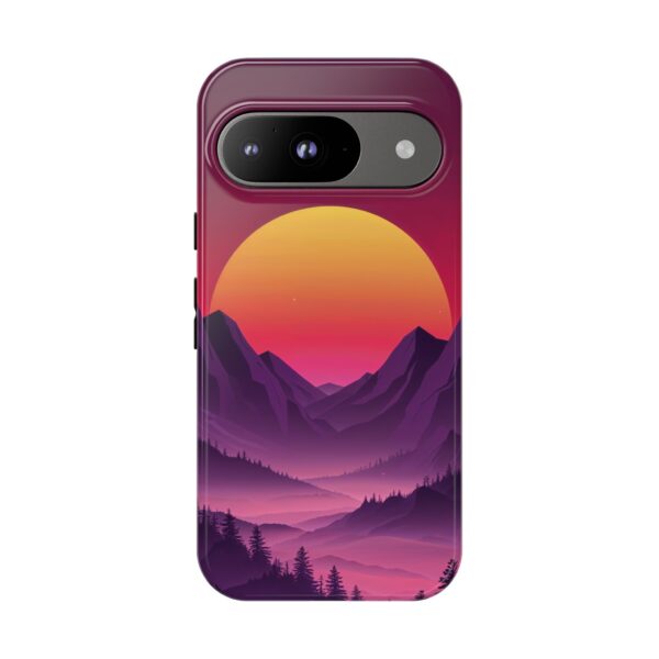 Mountain Sunset Phone Case - Tough Cases for Nature Lovers