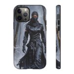 Artistic Phone Case, Ninja Aesthetic, Unique Smartphone Cover, Adventurous Spirit