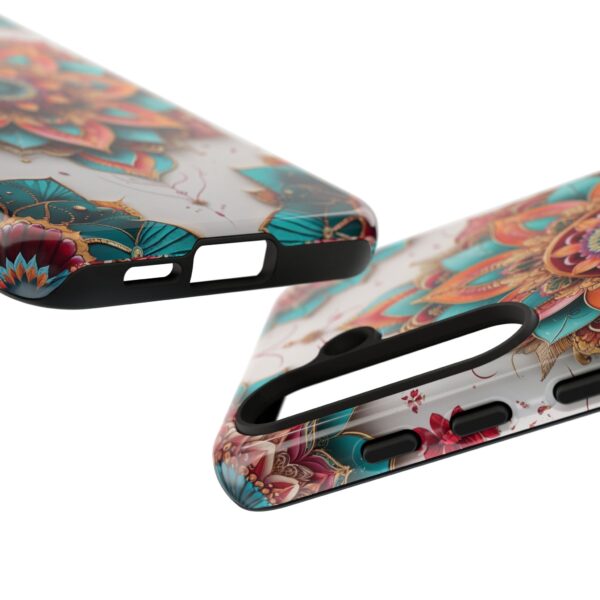Mandala Phone Case, Colorful Floral Design, Bohemian Style, Tough Cases, Gift for Her