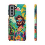 Stylish Hawaiian Tough Phone Case - Perfect for Trendsetters & Everyday Use