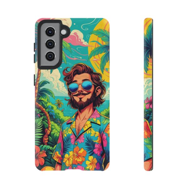 Stylish Hawaiian Tough Phone Case - Perfect for Trendsetters & Everyday Use