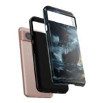 Stormy Seas Tough Phone Case - Pirate Ship Design