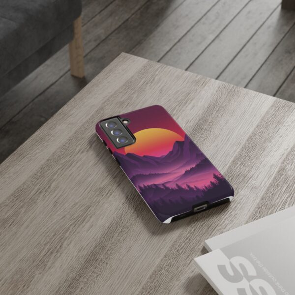 Mountain Sunset Phone Case - Tough Cases for Nature Lovers
