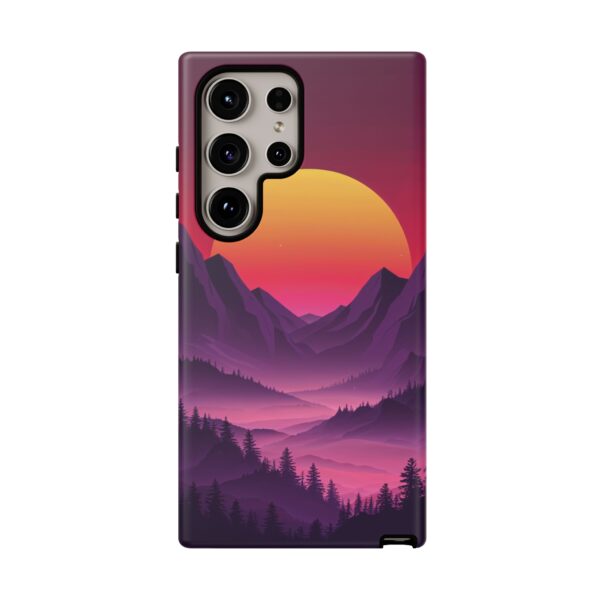 Mountain Sunset Phone Case - Tough Cases for Nature Lovers