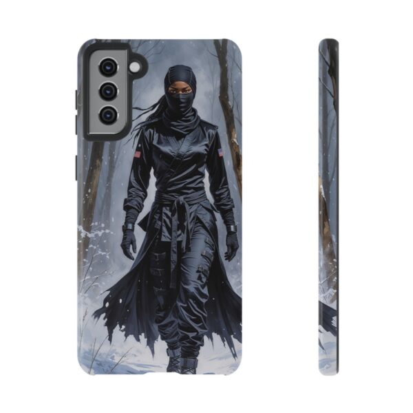 Artistic Phone Case, Ninja Aesthetic, Unique Smartphone Cover, Adventurous Spirit