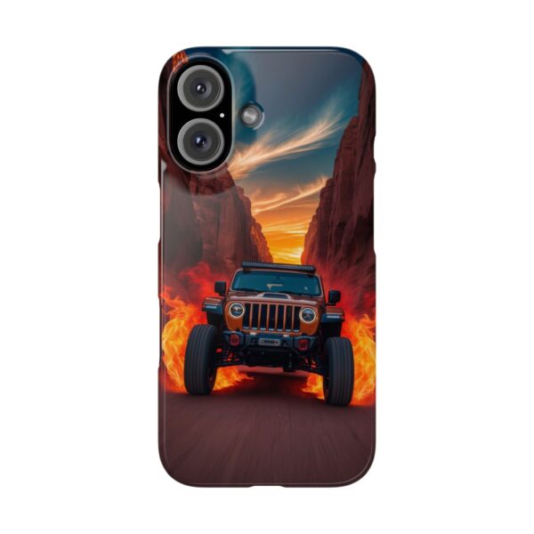 Adventure Jeep Slim Phone Case - Perfect for Off-Road Enthusiasts