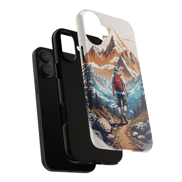 Adventure Phone Case, Mountain Hiking Phone Cover, Outdoor Enthusiast Gift, Nature Lover Accessory, Travel Cell Phone Protector