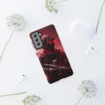 Red Urban Warrior Phone Case for Gamers & Action Fans