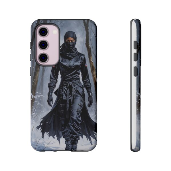 Artistic Phone Case, Ninja Aesthetic, Unique Smartphone Cover, Adventurous Spirit