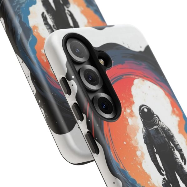 Astronaut Case, Tough Phone Cover, Galaxy Art Protector, Space Lover Gift, Unique Mobile Accessory