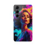 Vibrant, Colorful Woman Design - Tough Phone Case