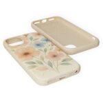 Floral Biodegradable Phone Case - Eco-Friendly Nature Design