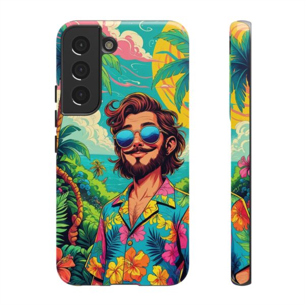 Stylish Hawaiian Tough Phone Case - Perfect for Trendsetters & Everyday Use