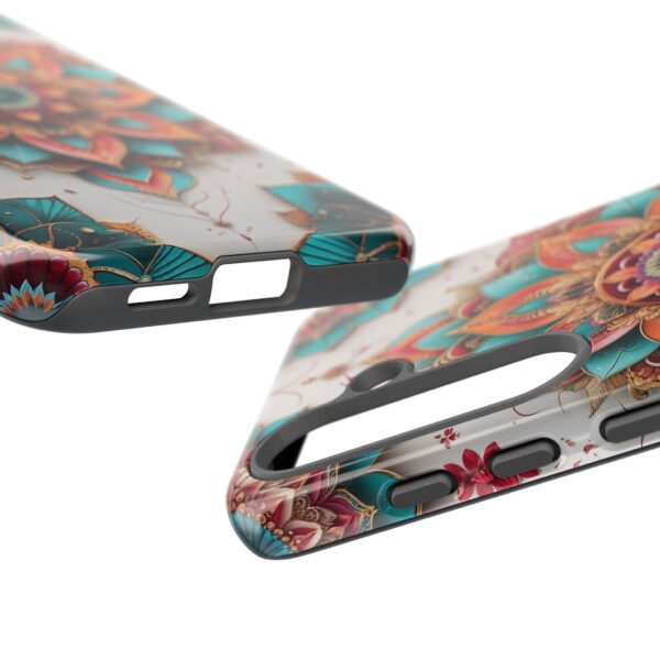 Mandala Phone Case, Colorful Floral Design, Bohemian Style, Tough Cases, Gift for Her