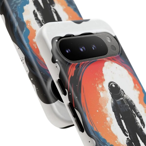 Astronaut Case, Tough Phone Cover, Galaxy Art Protector, Space Lover Gift, Unique Mobile Accessory