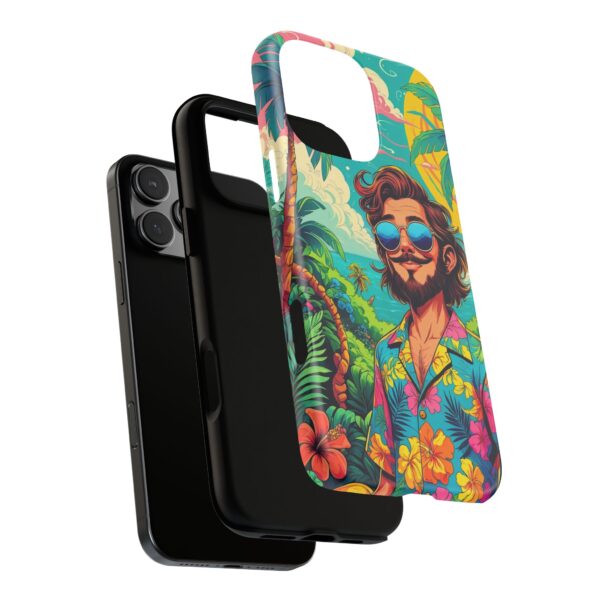 Stylish Hawaiian Tough Phone Case - Perfect for Trendsetters & Everyday Use
