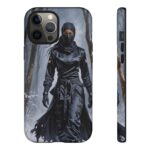 Artistic Phone Case, Ninja Aesthetic, Unique Smartphone Cover, Adventurous Spirit