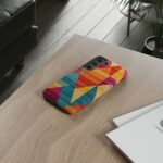 Colorful Geometric, Abstract, Stylish, Modern Smartphone Cover, Gift for Her/Him, Trendy Accessories, Birthday Gift