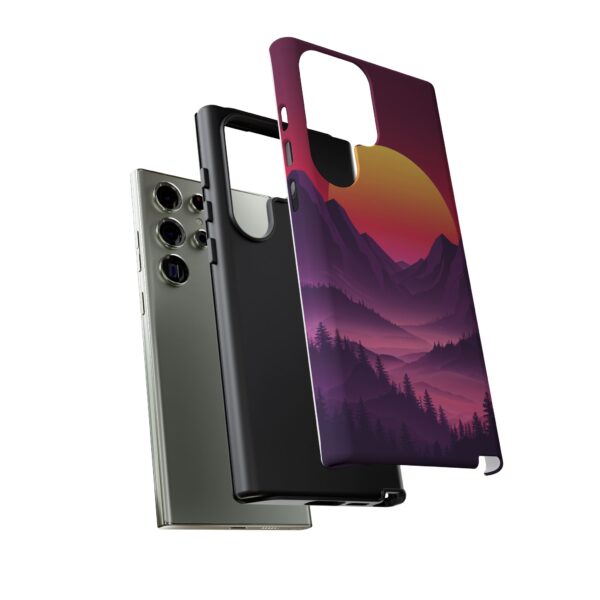 Mountain Sunset Phone Case - Tough Cases for Nature Lovers