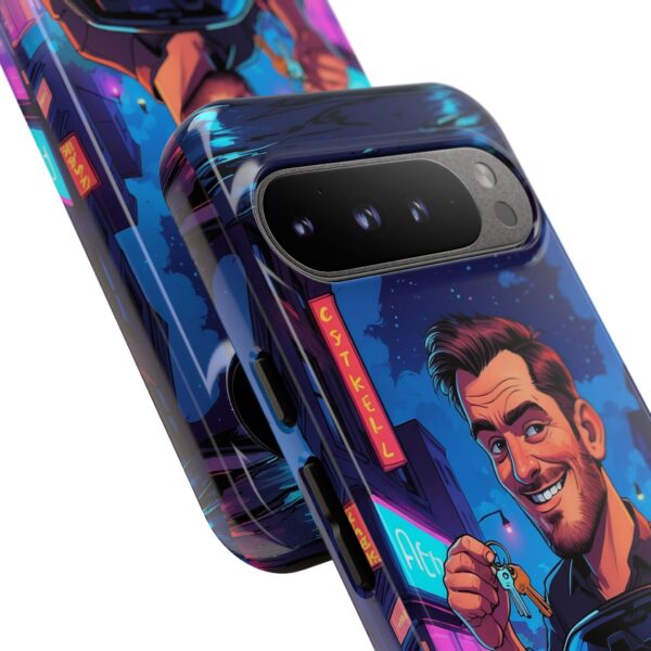 Stylish Car Enthusiast Phone Case with Key Design