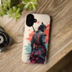 Samurai Warrior Phone Case, Tough Cases, Unique Phone Accessories, Phone Cover Gift, Gamer Phone Decor, Anime Style Case