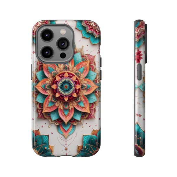 Mandala Phone Case, Colorful Floral Design, Bohemian Style, Tough Cases, Gift for Her