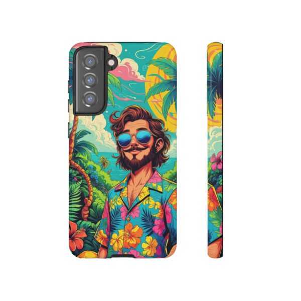 Stylish Hawaiian Tough Phone Case - Perfect for Trendsetters & Everyday Use