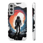 Astronaut Case, Tough Phone Cover, Galaxy Art Protector, Space Lover Gift, Unique Mobile Accessory