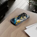 Vibrant, Artistic Tough Phone Case, Modern Art, Smartphone Accessories