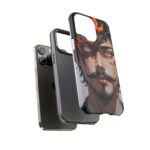 Fiery Design, Anime Style, Unique Cell Phone Accessory, Strong and Stylish