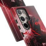 Red Urban Warrior Phone Case for Gamers & Action Fans