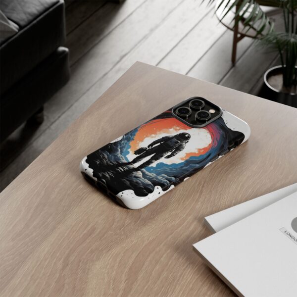 Astronaut Case, Tough Phone Cover, Galaxy Art Protector, Space Lover Gift, Unique Mobile Accessory
