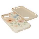 Floral Biodegradable Phone Case - Eco-Friendly Nature Design