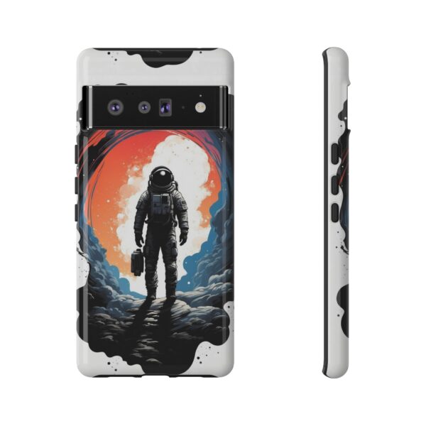 Astronaut Case, Tough Phone Cover, Galaxy Art Protector, Space Lover Gift, Unique Mobile Accessory