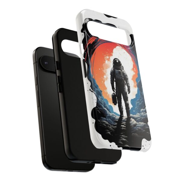 Astronaut Case, Tough Phone Cover, Galaxy Art Protector, Space Lover Gift, Unique Mobile Accessory