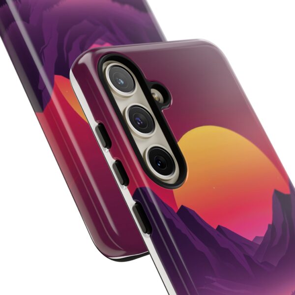 Mountain Sunset Phone Case - Tough Cases for Nature Lovers