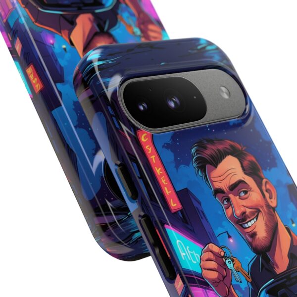 Stylish Car Enthusiast Phone Case with Key Design