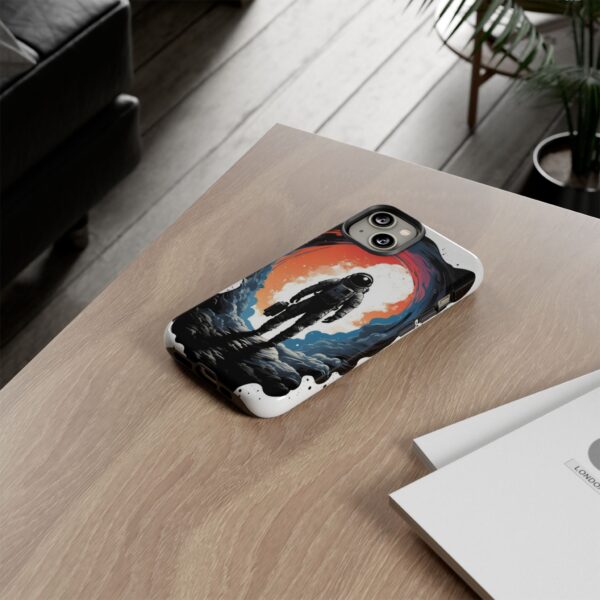 Astronaut Case, Tough Phone Cover, Galaxy Art Protector, Space Lover Gift, Unique Mobile Accessory