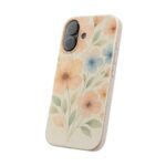 Floral Biodegradable Phone Case - Eco-Friendly Nature Design