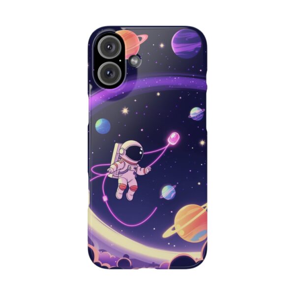 Space Astronaut Slim Phone Case