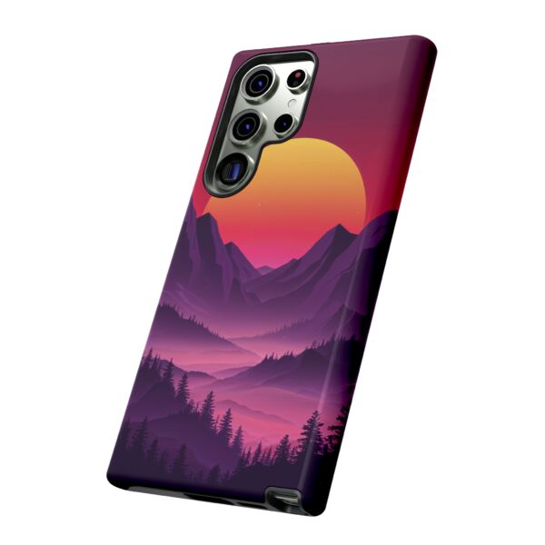 Mountain Sunset Phone Case - Tough Cases for Nature Lovers