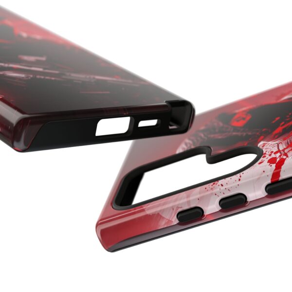 Red Urban Warrior Phone Case for Gamers & Action Fans