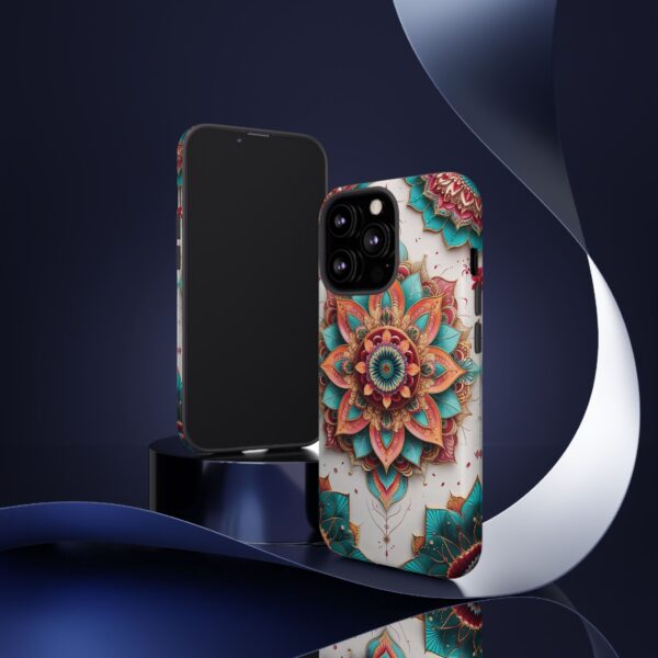Mandala Phone Case, Colorful Floral Design, Bohemian Style, Tough Cases, Gift for Her
