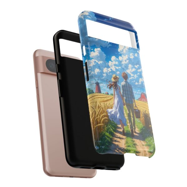 Couple Phone Case – Romantic Landscape Design