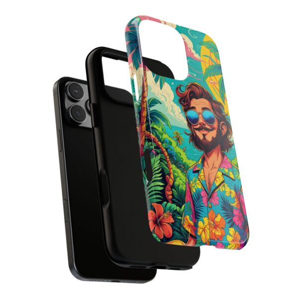 Stylish Hawaiian Tough Phone Case - Perfect for Trendsetters & Everyday Use