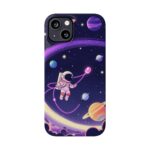 Space Astronaut Slim Phone Case