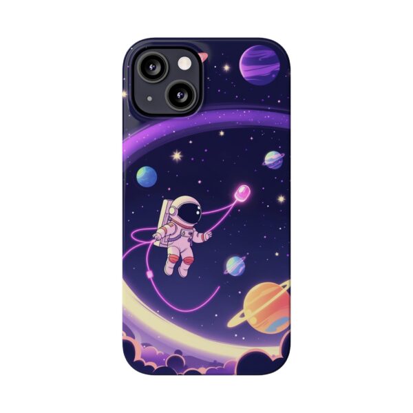 Space Astronaut Slim Phone Case